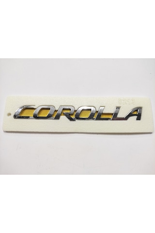 Toyota Corolla Arma Bagaj Yazısı Y.m. Yapıştırma 17.5cmx1.9cm 8213