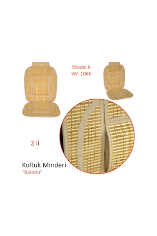 Pmx Koltuk Minderi Bambu Bej 2 Li Model 6 Wf-1066