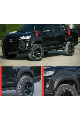 Ssangyong Musso 2017-2023 Çamurluk Dodik Set
