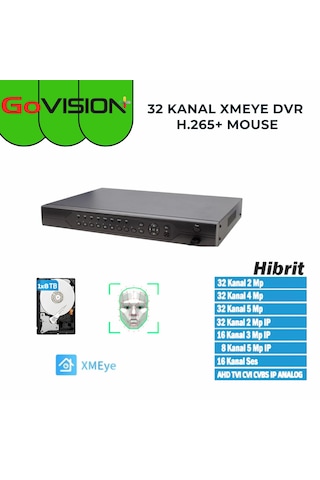 32 Li 2mp Full Color 3.6mm Lens 1080p Fullhd Warmled Ahd 32 Kanal Dome Set