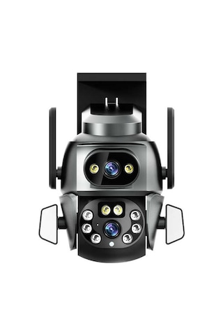 Mpıa Hina Türkçe Uygulamalı 3.0 Mp + 3.0 Mp Çift Kamealı Wi-fi İp Kamera