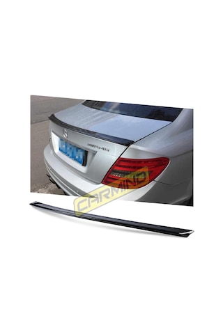 Mercedes C Serisi W204 Bagaj Üstü Piano Black Spoiler