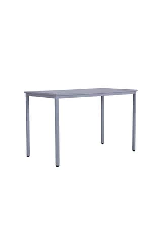 Çalışma Masası 120x60x75 Cm Pürüzsüz Gri