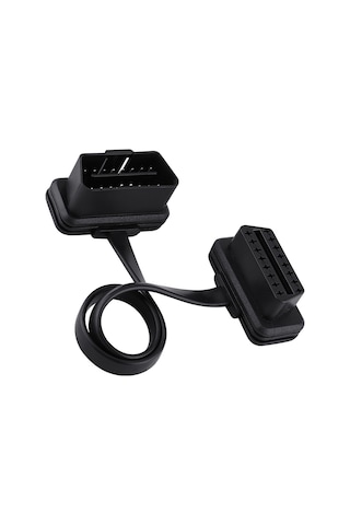Konesam Obd2 16 Pin Ertelenme Kablosu 30cm - Erkek'den Dişiye, Araç Tanı Aletleri İçin Uzun Uzaklıkta Kullanım, Dayanıklı Abs Malzeme