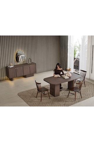 Casamila Mdf Yemek Odası Takımı Aytaşı