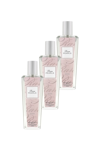 Avon Rare Pearls Parfümlü Vücut Spreyi 3 x 75 ML
