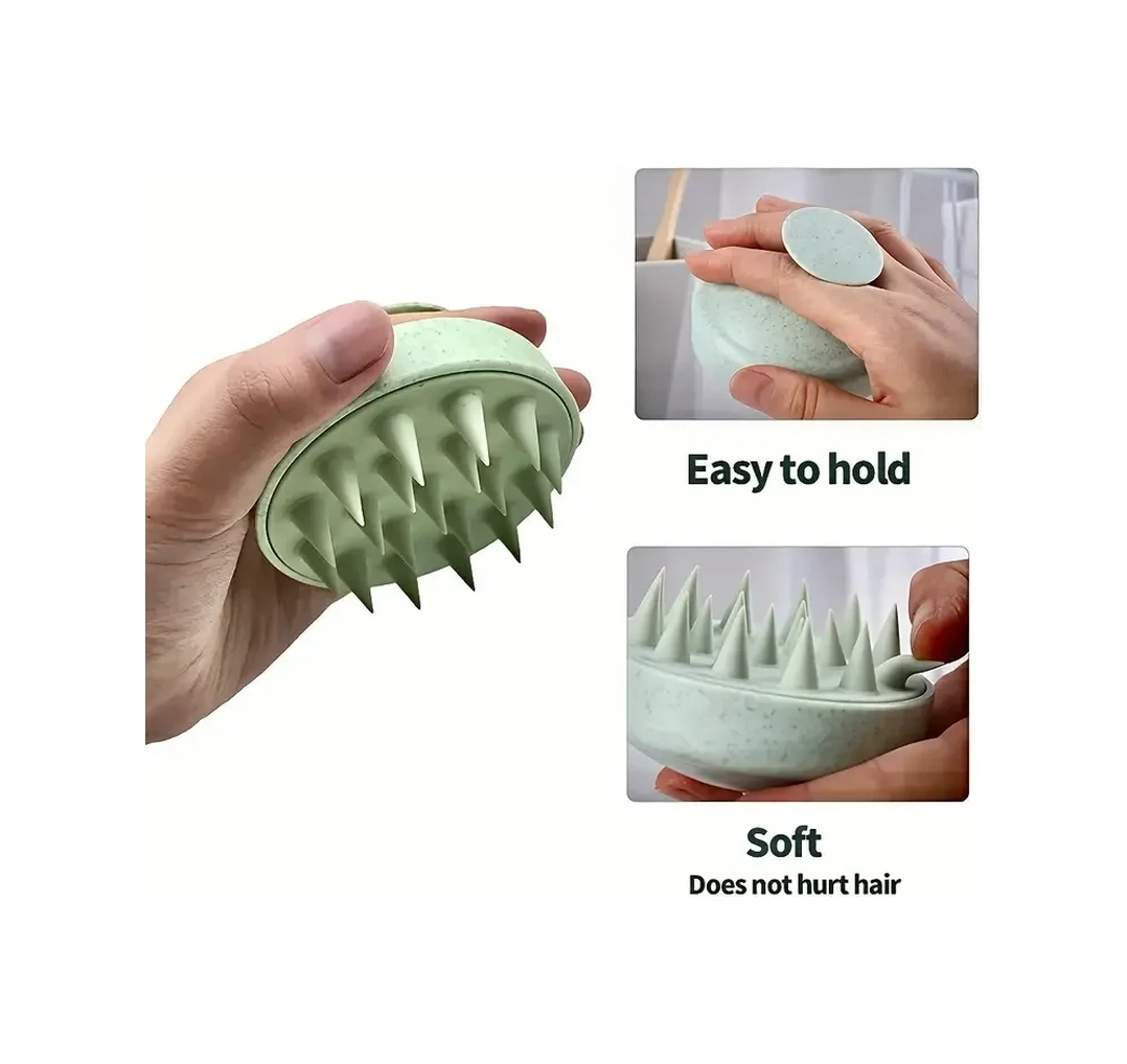 Konik Uçlu Saç Masaj Fırçası Asortili 5256 Çok Renkli