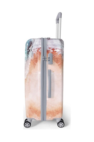 Coral High Renkli Desenli Pc Büyük Boy Valiz 70cm 16813