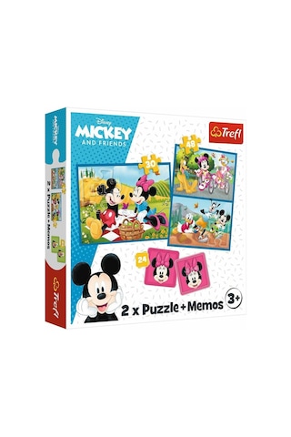 Puzzle-93344 2ın1 Disney Puzzle Standart