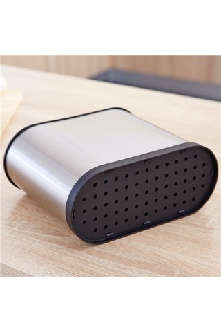 Dancemonkey Paslanmaz Çelik Küçük Mutfak Ev Sofra Saklama Kutusu Gri