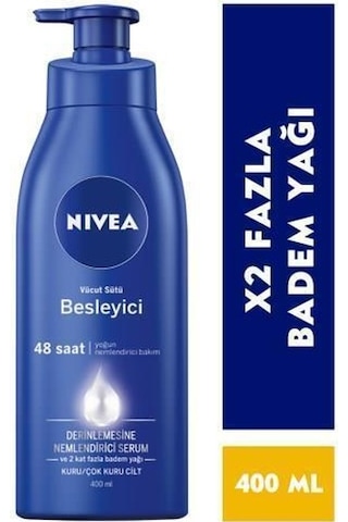 Nivea Vücut Sütü Besleyici 400 ML Nivea Vücut Sütü Besleyici 400 ML