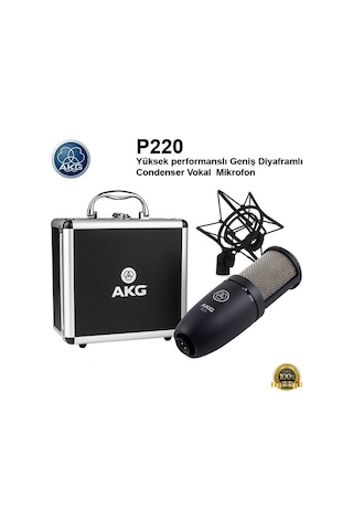 Akg P220 Condenser Vokal Mikrofon