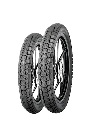 Yuki Gusto 50 2.50-17 Ve 2.75-17 Trekker Tubeless Ön Arka Lastik Takımı