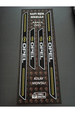 Opel Vivaro Kapı Eşiği Çamurluk Venti Piano Black