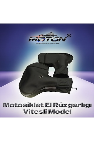 Motosiklet El Rüzgarlığı Vitesli Model - Su Ve Soğuk Geçirmez Elcik Koruma Kılıfı Siyah Motosiklet El Rüzgarlığı Vitesli Model - Su Ve Soğuk Geçirmez Elcik Koruma Kılıfı Siyah