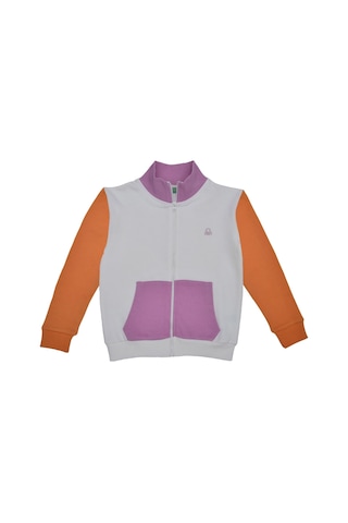 Kız Çocuk Sweatshirt - Beyaz Beyaz