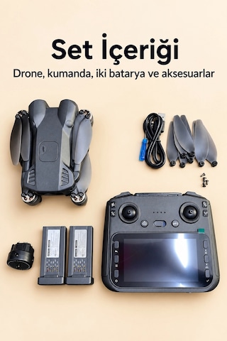 Zenvia Kameralı Drone Katlanır Gövde Ve Yedek Pervane Seti Znv2026