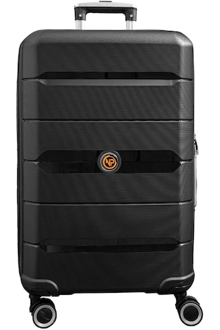 Npo Diamond Pp Polipropilen Orta Boy Kırılmaz Valiz - Siyah