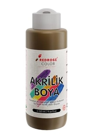Açık Kahverengi Akrilik Boya 120ml