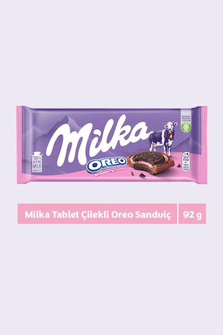 Milka Oreo Sandwich Çilekli Tablet Çikolata 6 x 92 G