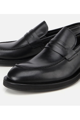Hotiç Erkek Deri Siyah Klasik Loafer Ayakkabı 02ayh313800a100 02ayh313800a100 Siyah