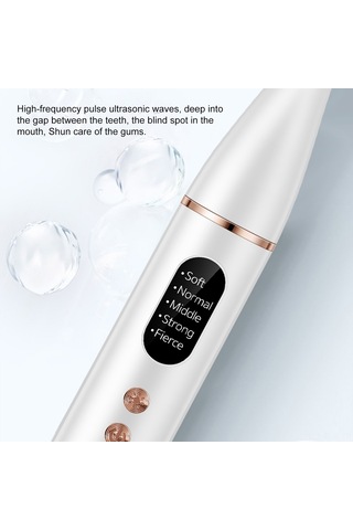 Xindoker G101 Ev Kullanıma Uygun Görünür Ultrasonik Diş Temizleyici - 5 Farklı Mod, Akıllı Diş Bakımı, Plak Ve Taş Kaldırıcı