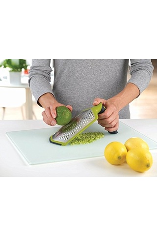 Twist Grater Katlanır Saklama Kaplı 2'li Rende Çok Renkli