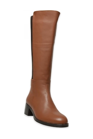 Mammamia D24kc-5035 Günlük Taba Kadın Çizme Taba