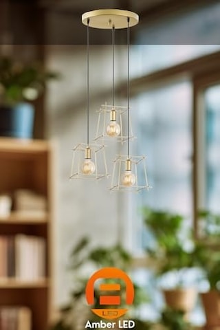 Model Taçlı Led Avize 3 Renk Işık Beyaz Gün Işığı Sarı Siyah Kasa Alüminyum Gövde Modern Tasarım Salon Otur Diğer