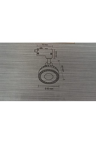 B.boy Ledli Plafonyer 3000k 20w Çok Renkli