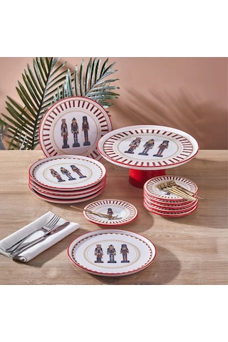 Fecra Kurşun Asker 19 Parça Sunum Ve Servis Seti