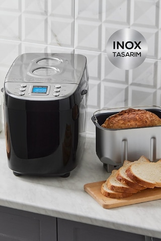 Karaca Bake Xl Siyah Ekmek Ve Yoğurt Yapma Makinesi (Teşhir&Outlet)
