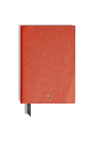 Montblanc Sartorial Deri Orta Boy Defter 137137 Turuncu