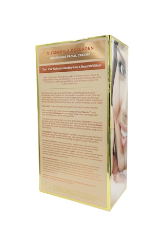 Skin Ceremony Vitamin C & Collagen Gece + Gündüz Kremi 2 x 50 ML