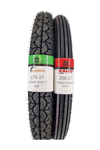 Honda Cup Rks Winnner Mondial 275-17 Tt Ve 250-17 Tt Tubetype Lastik Set