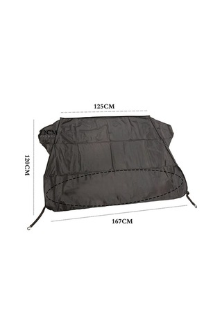 Tongxida Araba Katlanır Oxford Kumaş Ön Dişli Brace Kar Örtüsü, 167x120cm