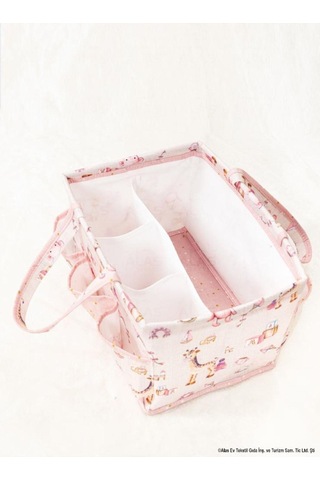 Modernavm Baby Bebek Bakım Çantası 15*43*14 Pembe Çok Renkli