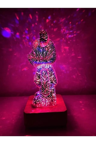 Yaratıcı Ayı Renkli Değişen Atmosfer Işığı Gece Ve Kamp Lambası Renkli Çok Renkli