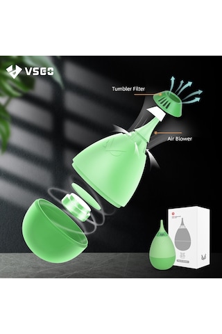 Vsgo Tumbler Kamera Hava Üfleyici / Air Blower Green