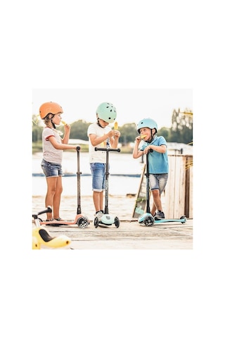 Scoot And Ride Helmet Çocuk Kaskı S-M Turkuaz 190605-96362