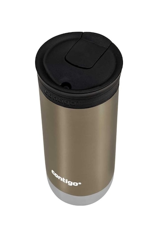 Contigo Huron Pro Snapseal Termos Bardak 470 Ml Kahverengi Sku: Smg8690010179067 Açık