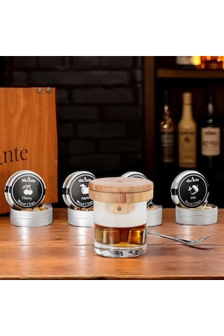 Gigante Viski & Kokteyl Tütsüleme Seti