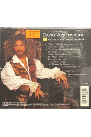 Plak Değildir Cd Dir Cd David Arkenstone Quest Of The Dream War