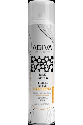 Agiva Milk Protein Saç Bakım Spreyi Kuru Ve Yıpranmış Saçlar İçin Onarıcı Bakım 250 Ml