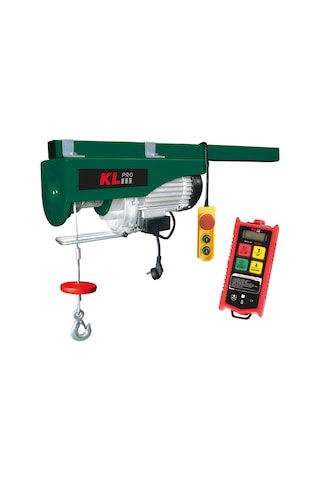 Klpro Klv125-rc 500watt 125/250kg Uzaktan Kumandalı Elektrikli Halatlı Vinç
