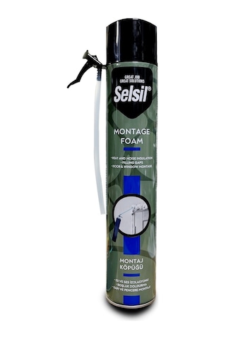 Selsil Montaj Köpüğü 750 Ml, 600 Gr