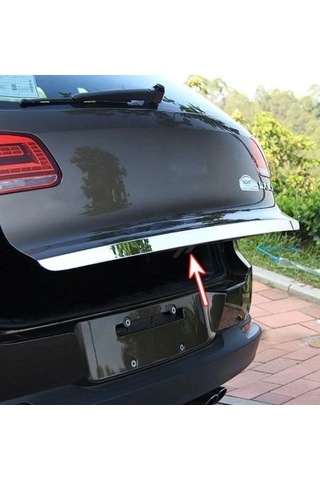 Vw Tiguan 2008 - 2015 Bagaj Alt Çıtası Paslanmaz Çelik