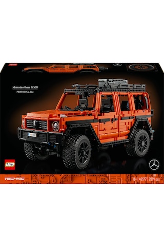 LEGO® Technic Mercedes-Benz G 500 PROFESSIONAL Line 42177 - Yetişkinler için G Sınıfı Koleksiyonluk Araba Modeli Yapım Seti (2891 Parça)
