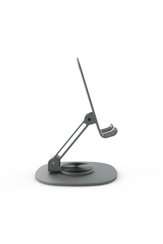 Bix Ts01 Açılı Yükseklik Ayarlı Metal Tablet Telefon Standı Gri