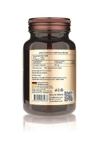 Fucoidan 500 Mg 30 Capsules Okinawa Mozuku Extract Drcaps